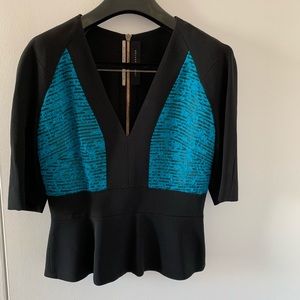 Sexy Classy ROLAND MOURET TOP, size US 6